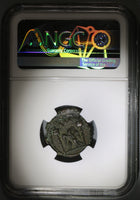 295/6 NGC AU Maximianus Roman Egypt Alexandria Tetradrachm RARE Vexilla Eagle (21091003C)