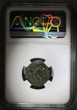 295/6 NGC AU Maximianus Roman Egypt Alexandria Tetradrachm RARE Vexilla Eagle (21091003C)