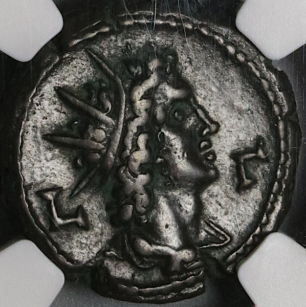 236 NGC Ch VF Maximinus Roman Egypt Alexandria Tetradrachm Helios Sun God Pedigree (22031703C)