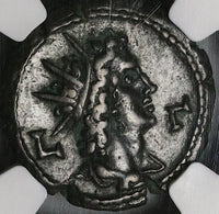 236 NGC Ch VF Maximinus Roman Egypt Alexandria Tetradrachm Helios Sun God Pedigree (22031703C)