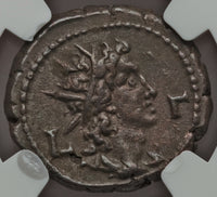 236 NGC Ch XF Star Fine Style Maximus Caesar Egypt Alexandria Tetradrachm Helios Bust 5/5  5/5 (19041804C)