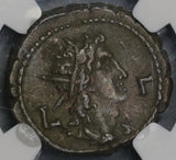 236 NGC Ch XF Star Maximus Caesar Egypt Alexandria Tetradrachm Sarapis 5/5  5/5 (19041804C)