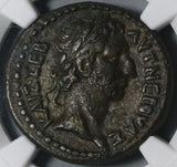 96 NGC Ch VF Nerva Roman Egypt Alexandria Tetradrachm Eagle Pedigree (20090601C)