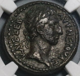 96 NGC Ch VF Nerva Roman Egypt Alexandria Tetradrachm Eagle Pedigree (20090601C)