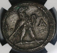 96 NGC Ch VF Nerva Roman Egypt Alexandria Tetradrachm Eagle Pedigree (20090601C)