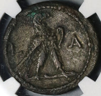 96 NGC Ch VF Nerva Roman Egypt Alexandria Tetradrachm Eagle Pedigree (20090601C)