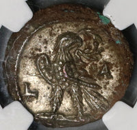 244 NGC MS  Philip I Roman Egypt Alexandria Tetradrachm Eagle Mint State Silvering (21092501C)