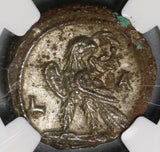 244 NGC MS  Philip I Roman Egypt Alexandria Tetradrachm Eagle Mint State Silvering (21092501C)