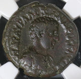 221 NGC VF Severus Alexander Roman Egypt Rare Caesar Tetradrachm Athena R3 (21091004C)