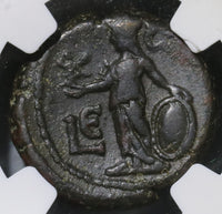 221 NGC VF Severus Alexander Roman Egypt Rare Caesar Tetradrachm Athena R3 (21091004C)