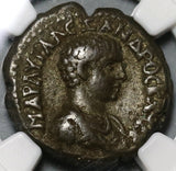 221 NGC VF Severus Alexander Caesar Rare Tetradrachm Roman Egypt Alexandria Sarapis R5 (19112002C)