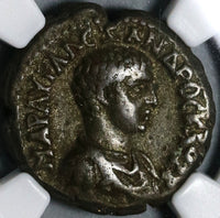 221 NGC VF Severus Alexander Caesar Rare Tetradrachm Roman Egypt Alexandria Sarapis R5 (19112002C)