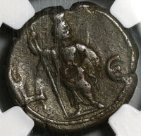 221 NGC VF Severus Alexander Caesar Rare Tetradrachm Roman Egypt Alexandria Sarapis R5 (19112002C)
