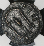 158 NGC Ch VF Roman Empire Antoninus Pius AS Emperor Shrine 20th Year Celebration (21091105C)