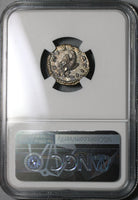 161 NGC XF Antoninus Pius Roman Empire Denarius Consecratio Eagle (20120802C)