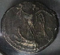 21 BC NGC VF Augustus Roman Empire Quinarius Victory Pergamum Pedigree (23020301C)