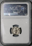 193 NGC Ch XF Clodius Albinus Caesar Roman Empire Denarius Rare Providentia Coin (21101301C)