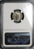 214 NGC MS Caracalla Roman Empire Denarius Liberalitas Donative Commemorative (20120901C)