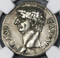 41 Claudius NGC VF Roman Empire Cistophorus  Ephesus Temple Emperor Crowned (20030703C)
