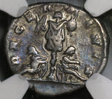 175 NGC VF Commodus Caesar Roman Empire Denarius German Defeat (19102603C)