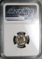 138 NGC XF Faustina Sr Roman Empire Denarius Temple Rare Pedigree (20081402C)