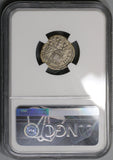 121 NGC XF Hadrian Roman Empire Denarius Emperor Coin Donation Scene (18102802C)