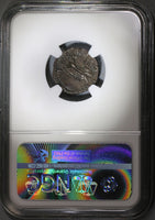 119 Hadrian NGC AU Roman Empire Denarius War Galley Ship Rowing 5/5 4/5 (19040601C)