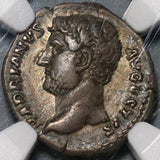 133 NGC Ch VF Hadrian Roman Empire Denarius War Galley Ship 5/5 Pedigree (20052303C)