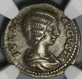 196 NGC XF Julia Domna Denarius Roman Empire Ceres Pedigree (21041301C)