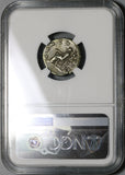 196 NGC Ch VF Julia Domna Denarius Roman Empire Laodicea Concordia Unpublished (21041304C)