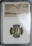 196 NGC Ch VF Julia Domna Denarius Roman Empire Laodicea Concordia Unpublished (21041304C)