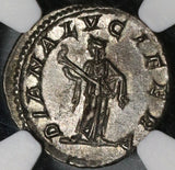 211 NGC Ch AU Julia Domna Denarius Roman Empire Diana Pedigree (21012201C)