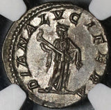 211 NGC Ch AU Julia Domna Denarius Roman Empire Diana Pedigree (21012201C)