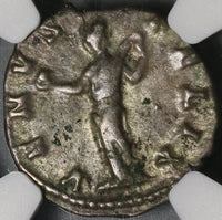 196 NGC XF Julia Domna Denarius Roman Empire Happy Venus Felix (21041303C)