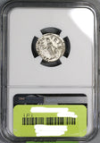 161 NGC MS Lucilla Roman Empire Denarius Venus Victrix Mint State (18092502C)