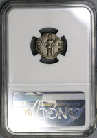 157 NGC XF Marcus Aurelius Caesar Roman Empire Denarius Felicitas (19070604C)