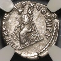 179 NGC VF Marcus Aurelius Denarius Cuirassed Fortuna Roman Empire (21012501C)