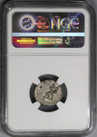 222 NGC Ch AU Severus Alexander Denarius Roman Empire Antioch Superb Portrait (21091701C)