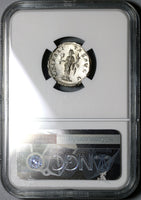 233 NGC MS Severus Alexander Roman Empire Denarius Liberalitas V Triumph over Persians (19122201D)