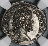 201 NGC Ch XF Septimius Severus Roman Empire Denarius Emperor Stg (22012201C)