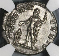 201 NGC Ch XF Septimius Severus Roman Empire Denarius Emperor Stg (22012201C)