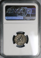 198 NGC Ch XF Septimius Severus Roman Empire Laodicea Denarius Legend Error Pedigree (21060504C)