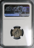 198 NGC Ch XF Septimius Severus Roman Empire Laodicea Denarius Legend Error Pedigree (21060504C)
