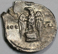 75 AD Roman Empire Vespasian Denarius Eagle NGC Genuine Pedigree (19071503R)