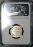 1914 CNB NGC MS 65 Russia 20 Kopeks Silver Nicholas Czar WWI Coin (21020401C)