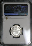 1916 NGC MS 67 Russia 20 Kopeks Czar Nicholas II Petrograd Silver Coin (20051901C)