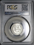 1928 PCGS MS 65 Russia Silver 20 Kopeks Soviet Union CCCP Coin (21041801C)