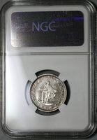 1956 NGC PF 66  South Africa Proof 1 Shilling Silver Coin 1.7k (21012801C)
