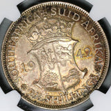 1942 NGC MS 63 South Africa Silver 2.5 Shillings George VI Coin (21012804C)