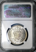 1952 NGC PF 65 South Africa Proof 2 1/2 Shillings 1/2 Crown Silver Coin (19100904C)